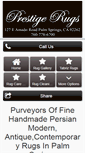 Mobile Screenshot of prestigerugs.com